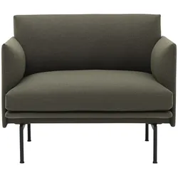 Muuto Outline Chair, fiord 961 / schwarz