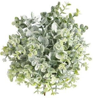 Nearly Natural "8"" Frosted Eucalyptus Decorative Artificial Ball (Set of 3)"