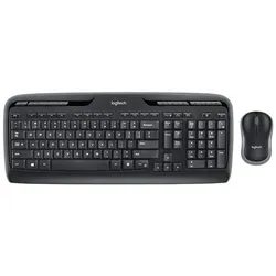 Logitech Wireless Keyboard+Mouse MK330 black retail