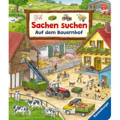 Sachen suchen - Auf dem Bauernhof, Gebundene Ausgabe von Susanne Gernhäuser, Ravensburger Verlag GmbH, 978-3-473-32454-5
