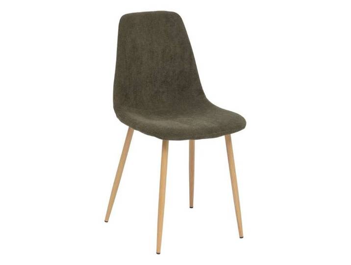Chaise  Roka  vert kaki - Atmosphera Créateur d'intérieur