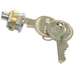 PCE 901026 Schloss (Zylinder) + 2x Schlüssel für Designsteckdose