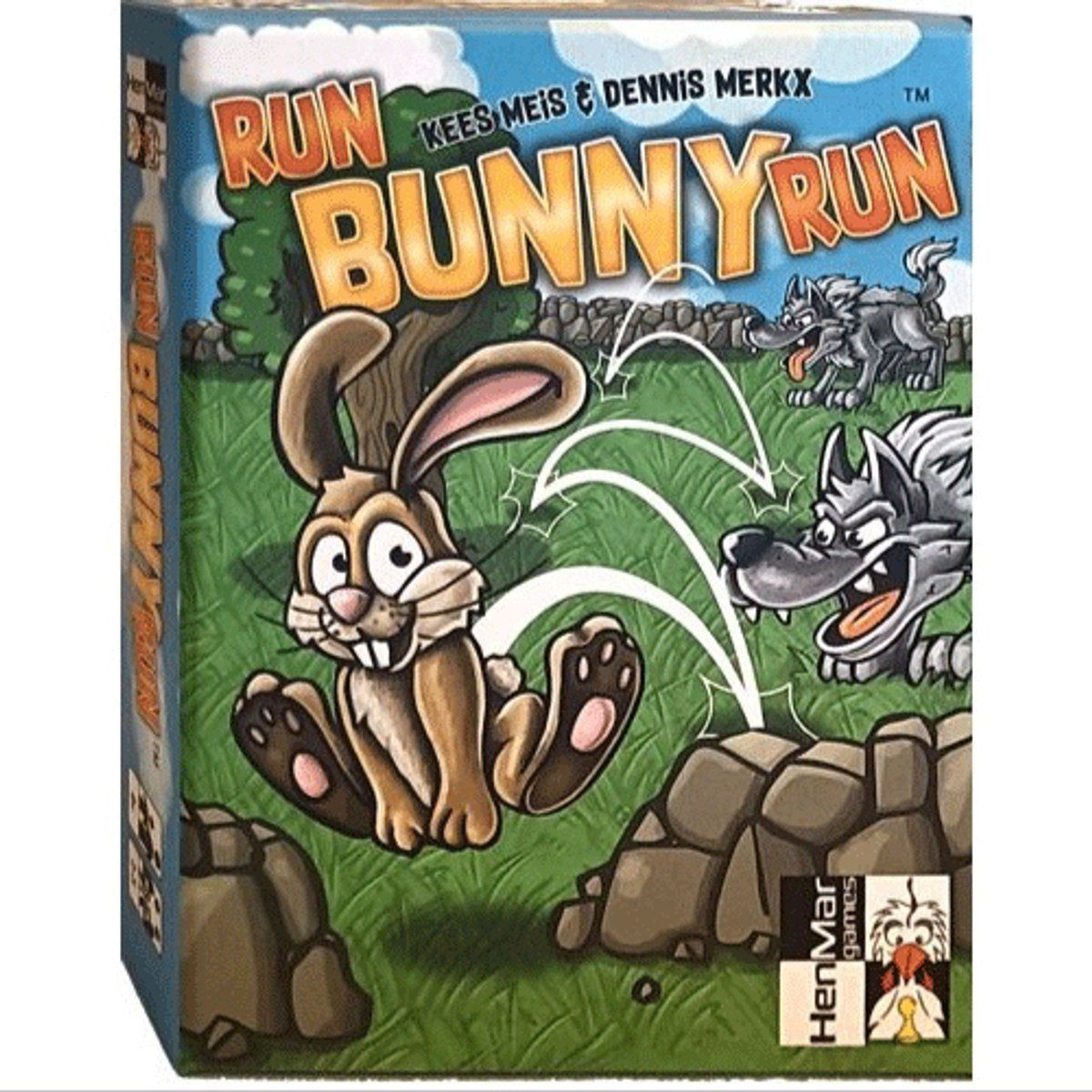 HenMar Games Run Bunny Run - Strategisch kaartspel voor 2 tot 5 spelers