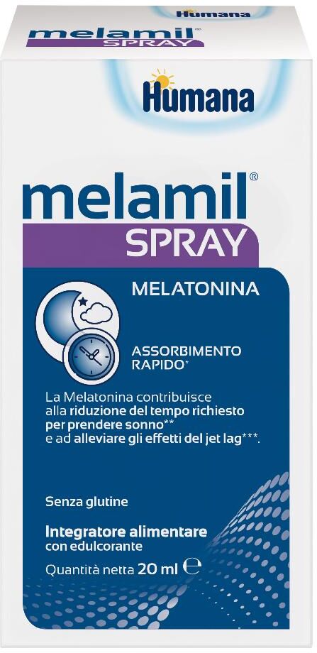 HUMANA ITALIA SpA MELAMIL Spray 20ml