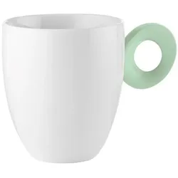 Yeppon, Tasse, Becher Elegante aus Porzellan mit zweifarbigem (1x)