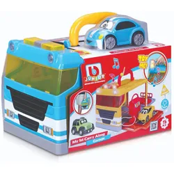 Volkswagen Spielset Mitnehm-Garage blau mit Beetle Z058772