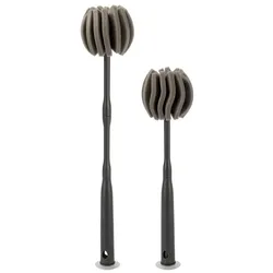 Flaschenbürste Brush Up Kunststoff Grau