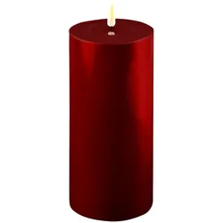 Stumpenkerze LED bourgogne 10 x 20cm