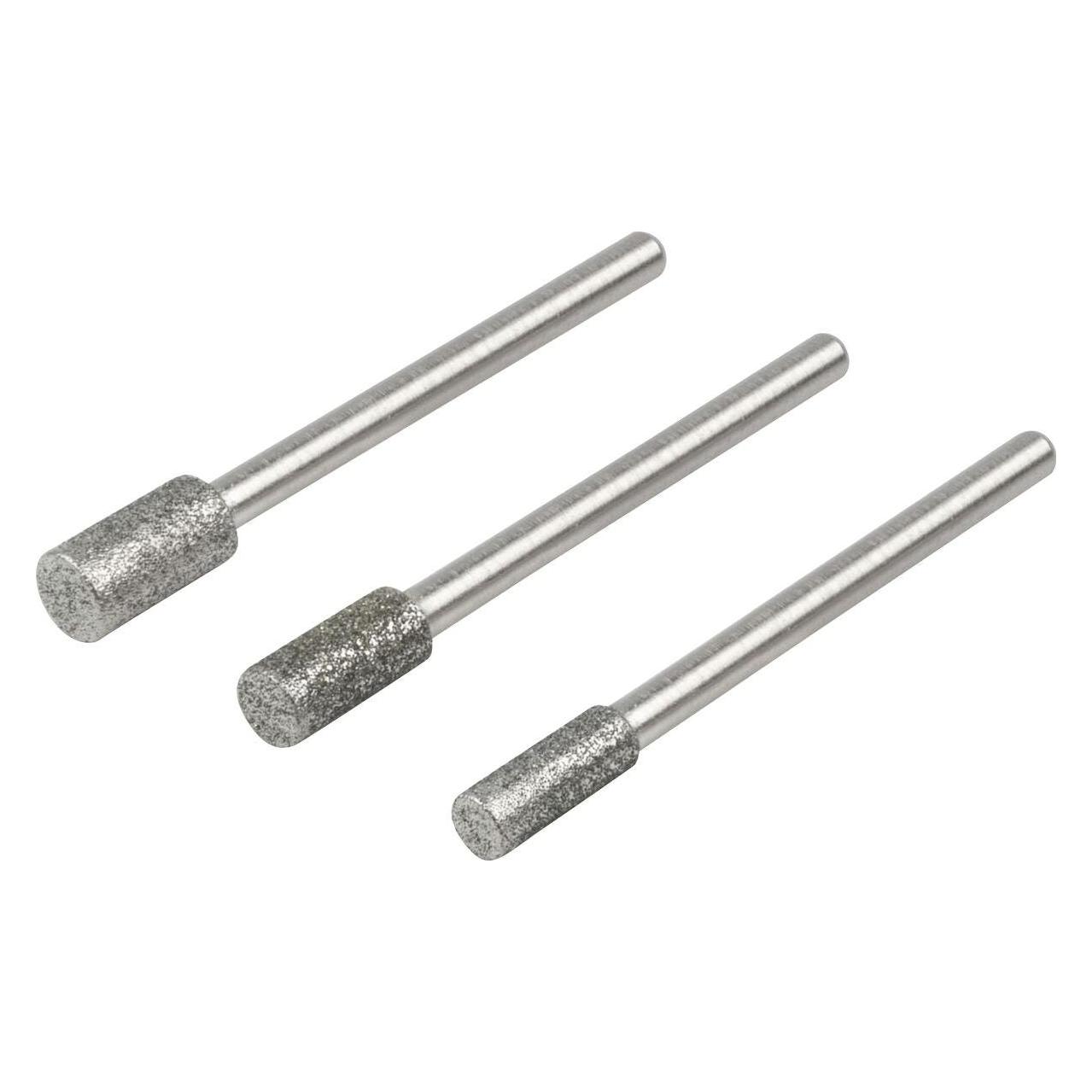 wolfcraft 1 Schleifstifte-Set zyl. diamant, 3tlg. (5987000)