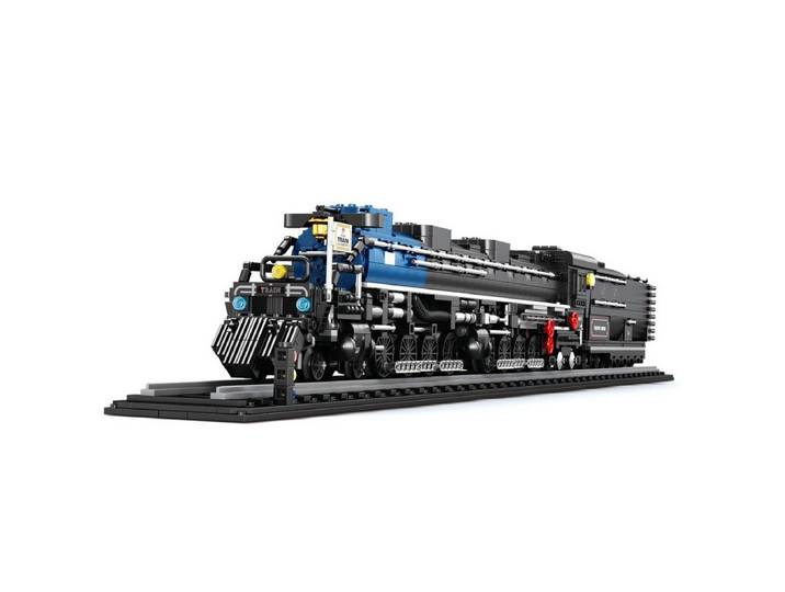 Reobrix Dampflokomotive Klemmbaustein Set 947 Teile Spielbausteine