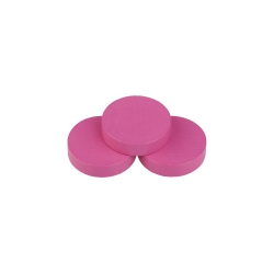 Halmakegel.com Scheibe - Europa - 28x7mm - rosa 256524