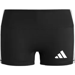 ADIDAS Damen Tight 3-Streifen Volleyball (Länge 5 Zoll), Größe XS in Schwarz Schwarz