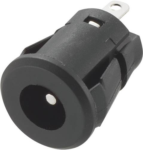 TRU Components Niedervolt-Steckverbinder Buchse, Einbau vertikal 5.8mm 2.1mm