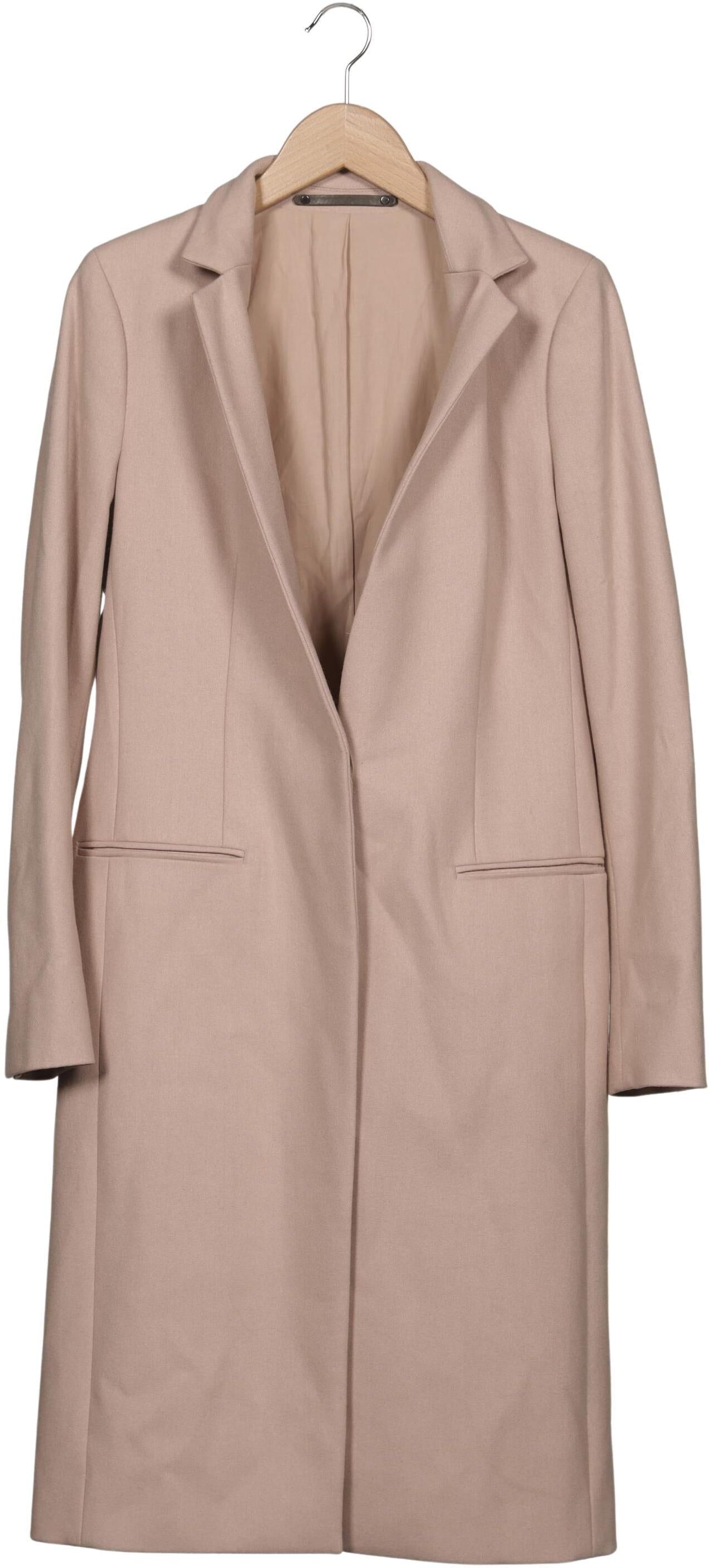 All Saints Damen Mantel, Beige, Gr. EU 40, Synthetik / Wolle / Viskose / Baumwolle - Second Hand