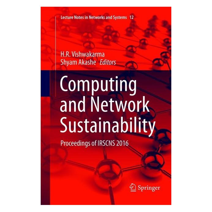 Springer Computing and Network Sustainability (Englisch, Softcover, H.R. Vishwakarma, Shyam Akashe) (56043559)