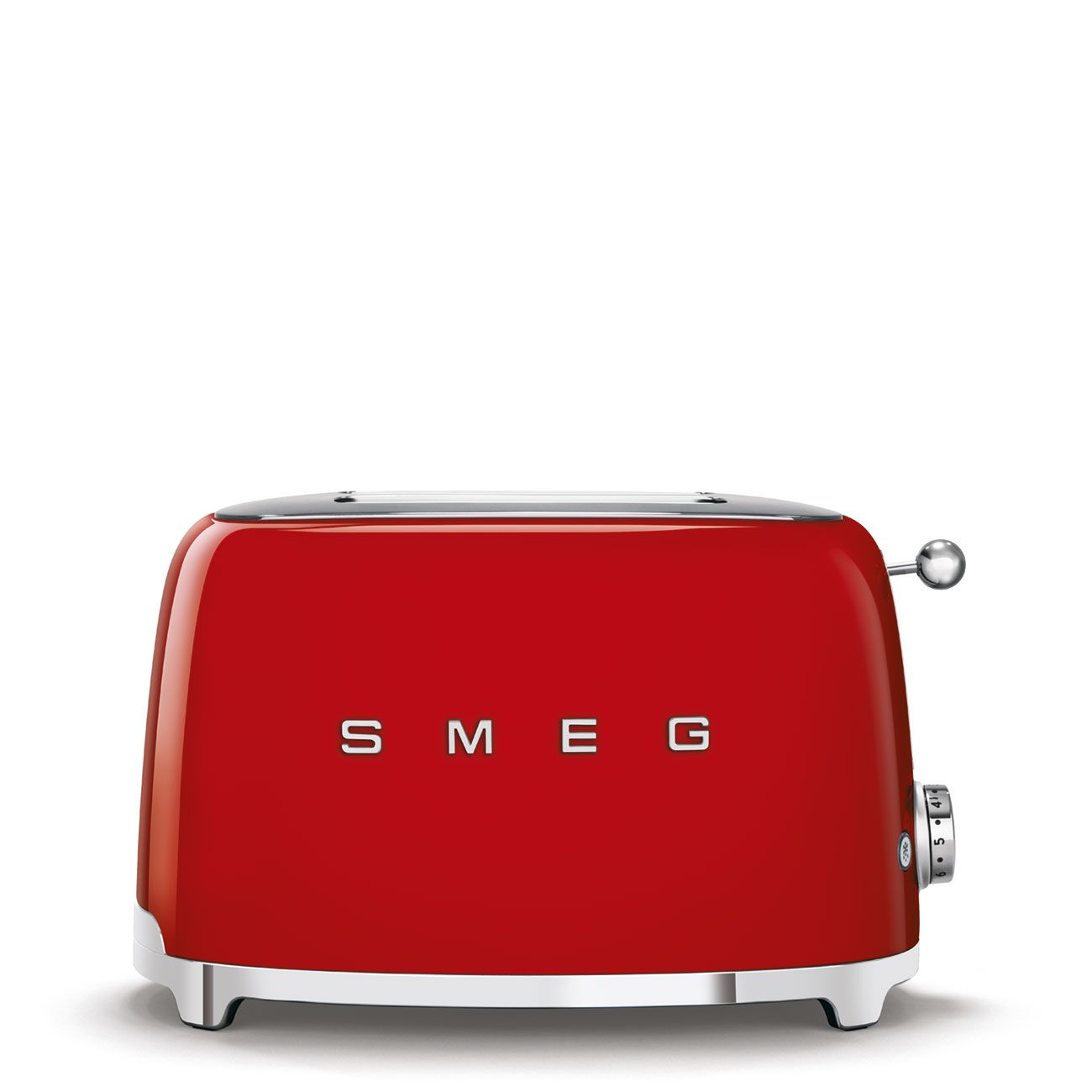 Smeg TSF01RDEU Toaster 950 W 2 Scheibe(n) 6 Stufen (Rot)