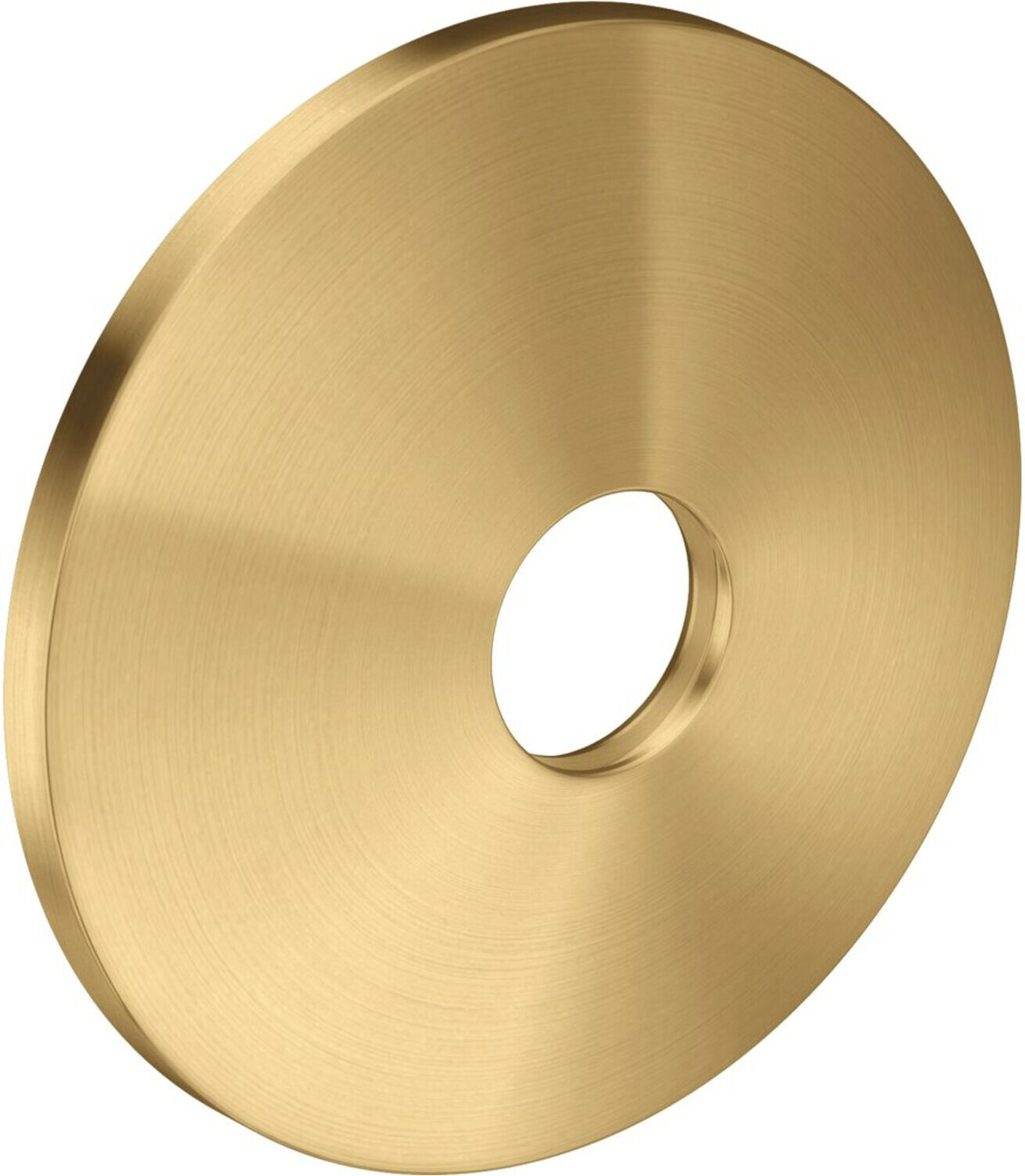 Hansgrohe Verlängerungsrosette d= 90mm, aus Metall, brushed gold optic (13611250)