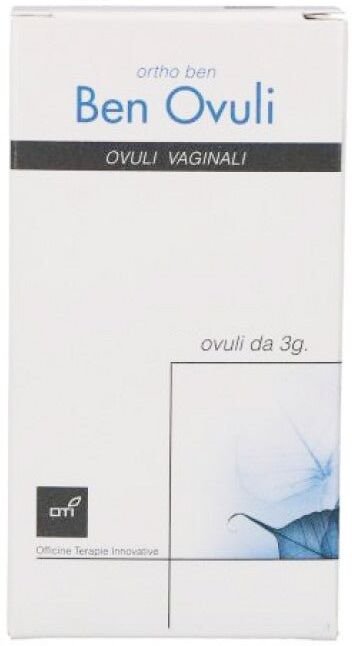 Oti Ortho Ben Ovuli Vaginali 6 Ovuli 3g