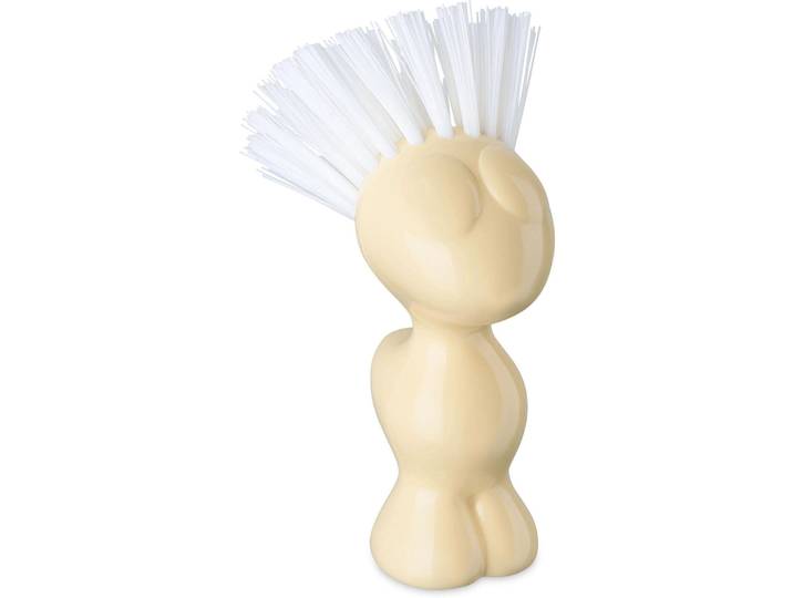 Bürste Koziol - Farbe: gelb - Material: Kunststoff