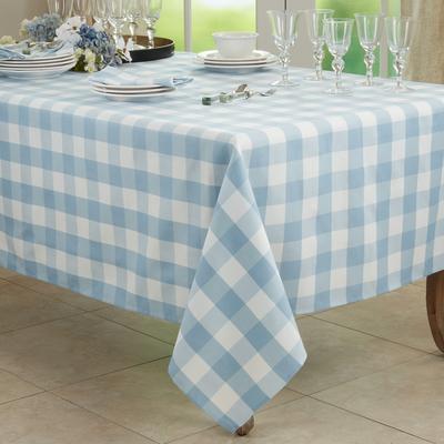 Saro Lifestyle Casual Buffalo Plaid Tablecloth