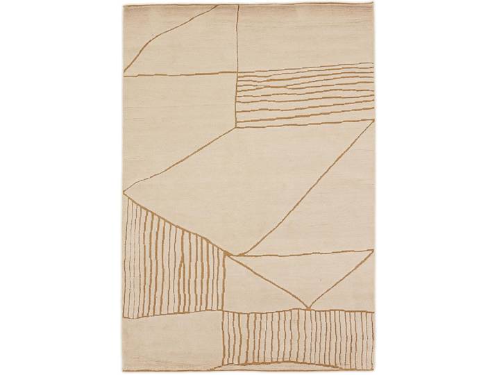Distinct Teppich 169x239 Handgeknüpft Modern Orientteppich Designteppich Wolle