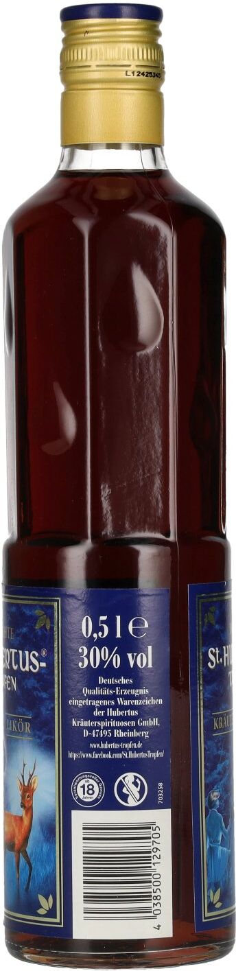 St. Hubertus Likör St. Hubertus Tropfen Kräuterlikör 30% Vol. 0,5l