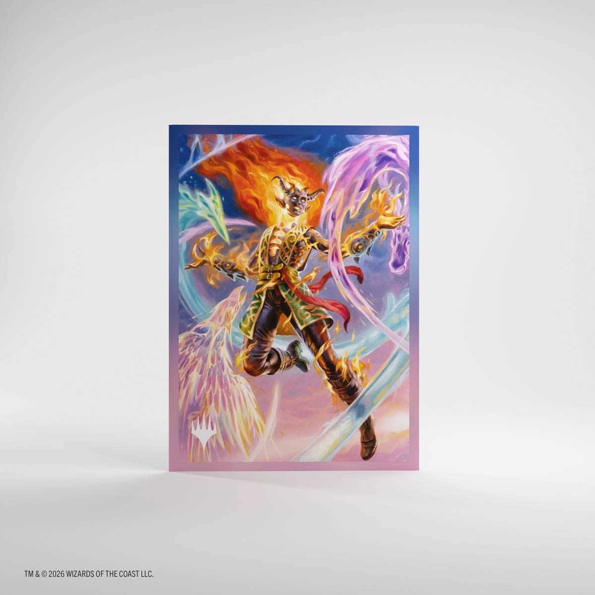 Gamegenic MTG Lorwyn Eclipsed Premium Art Sleeves featuring Ashling, the Limitless for Magic: The Gathering Cards, 105 Sleeves