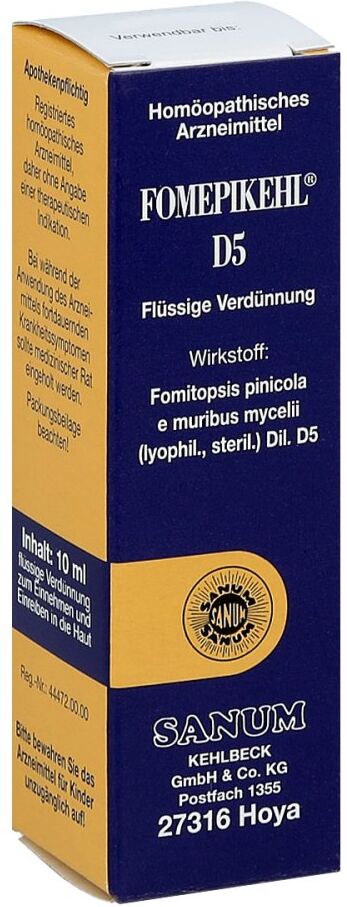 Fomepikehl D5 Tropfen