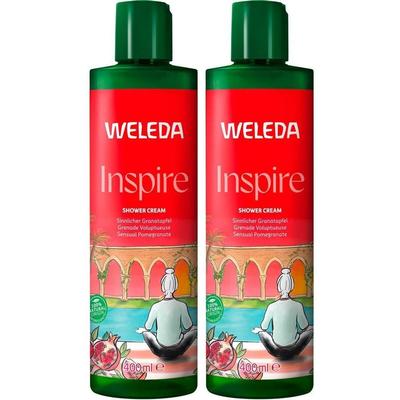 Weleda Inspire Shower Cream Granatapfel x2 2x400 ml Duschgel