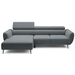 Ecksofa Alisson Stoff Graphite