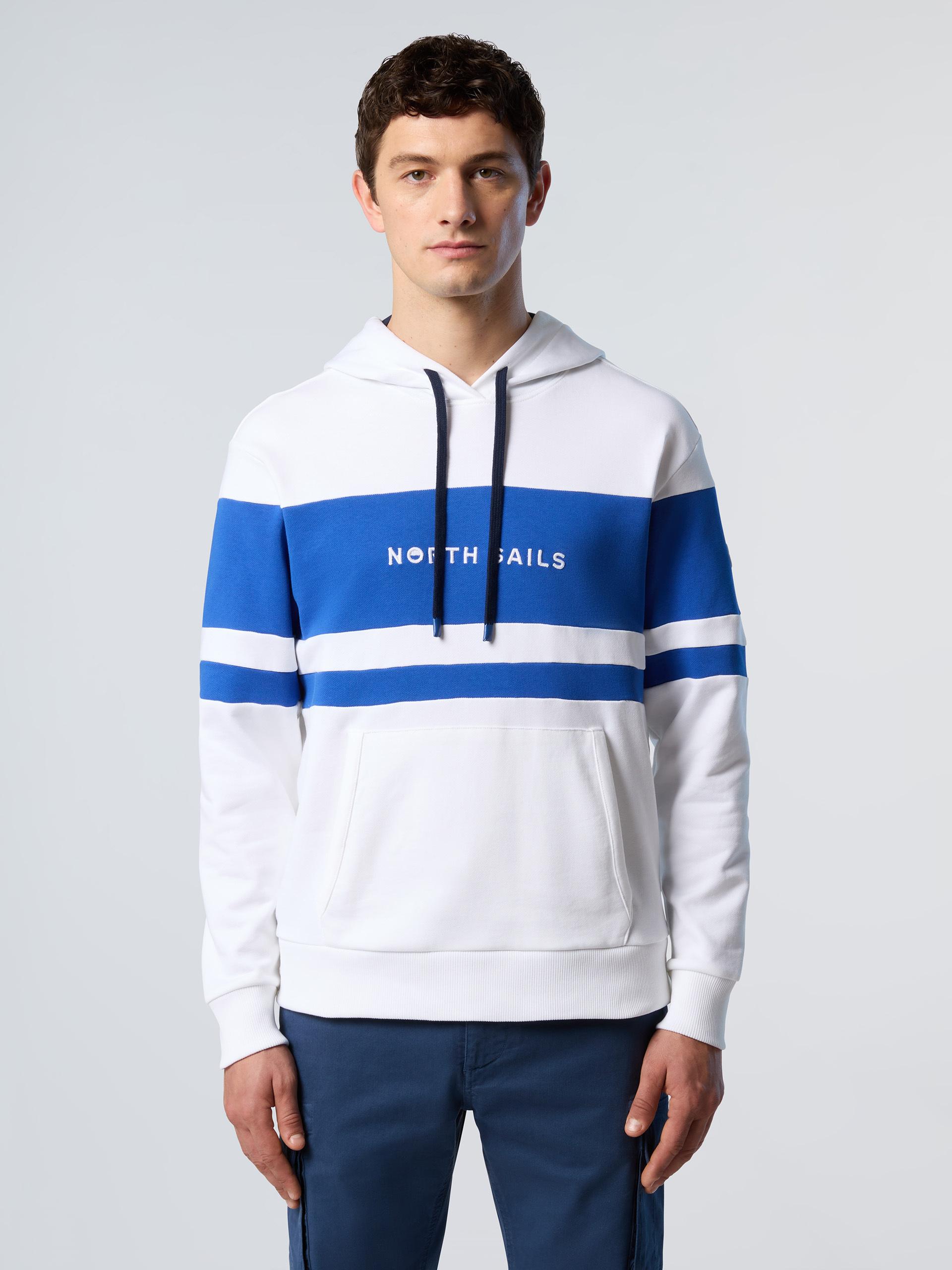 North Sails Kapuzenpullover Streifen vorne