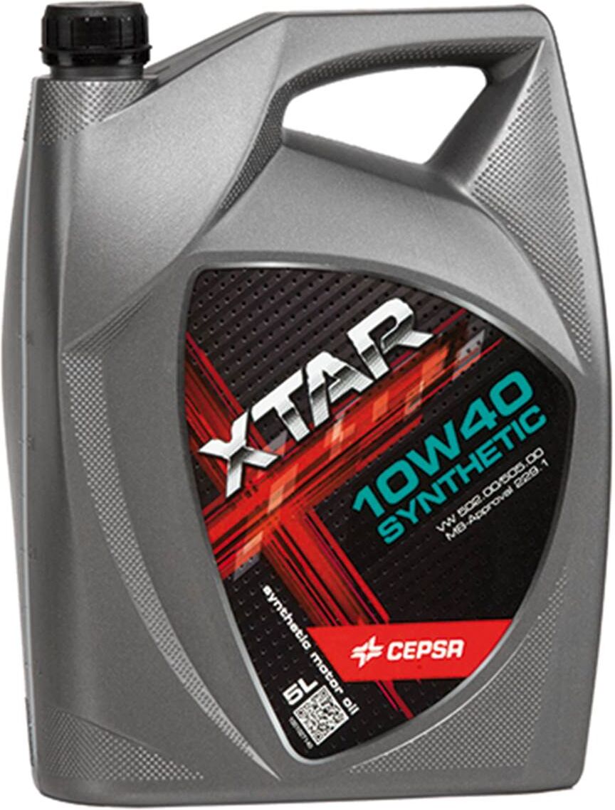 Óleo para motor Cepsa 10W40 xtar syntethic 5 L