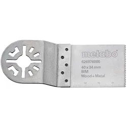 Metabo Tauchsägeblatt Classic, Holz und Metall, BiM, 34 mm - 626976000