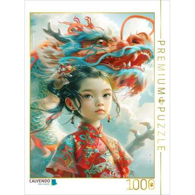 CALVENDO Puzzle Mein Drache | 1000 Teile Lege-Größe 64x48cm Foto-Puzzle für glückliche Stunden