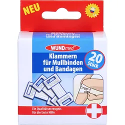 Klammern für Mulbinden + Bandagen 20 ST