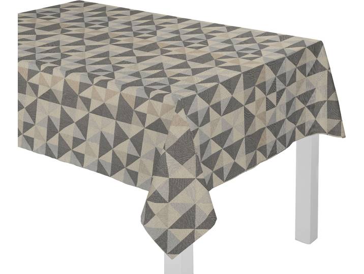 Tischdecke ADAM Bio Bel Gr. 5, schwarz, B:145cm L:250cm, Bio-Baumwolle, Tischdecken, Tischdecke, aus 100% Bio-Baumwolle