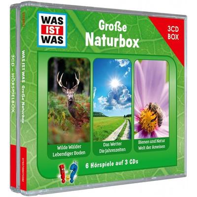 WAS IST WAS 3-CD Hörspielbox. Große Naturbox - , CD, 9783788670382