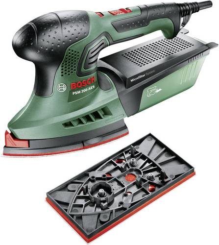 Bosch Home and Garden PSM 200 AES 06033B6000 Multischleifer inkl. Koffer 200 W 92 x 182 mm