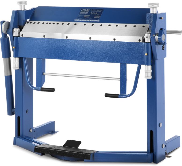 HBM 2,5 x 1020 mm Pressa piegatrice a dito Jumbo