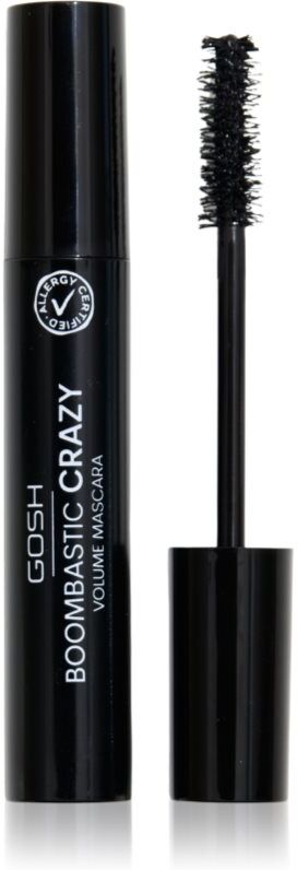 GOSH COPENHAGEN Boombastic volumising and curling mascara shade 001 Black 13 ml