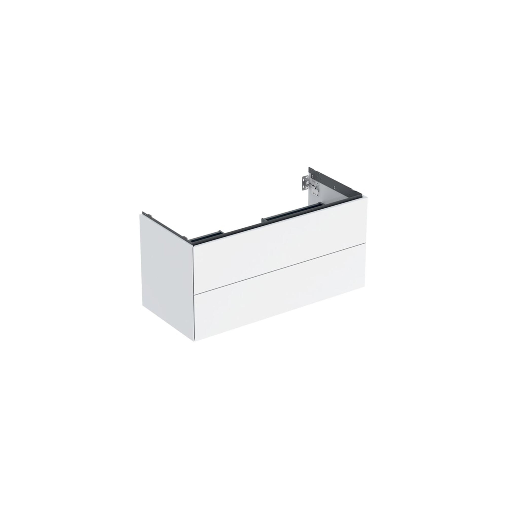 Geberit Waschtischunterschrank One 103,6x50,4x47cm, w/l hochgl., 2 Laden (505264001)
