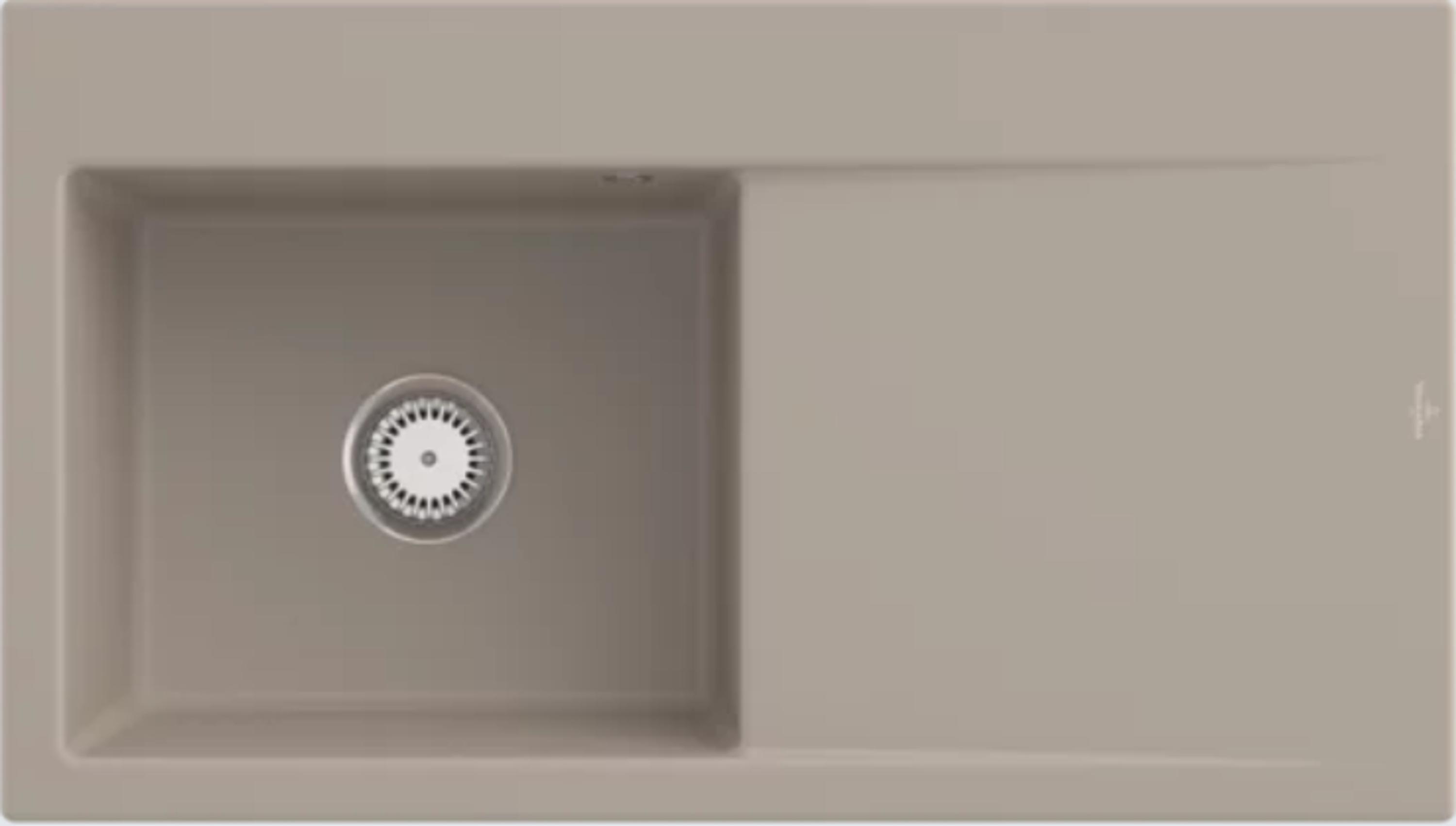 V&B Spüle Subway Style 50 li, m Abl.garn, Hand., Alm. CeramicPlus