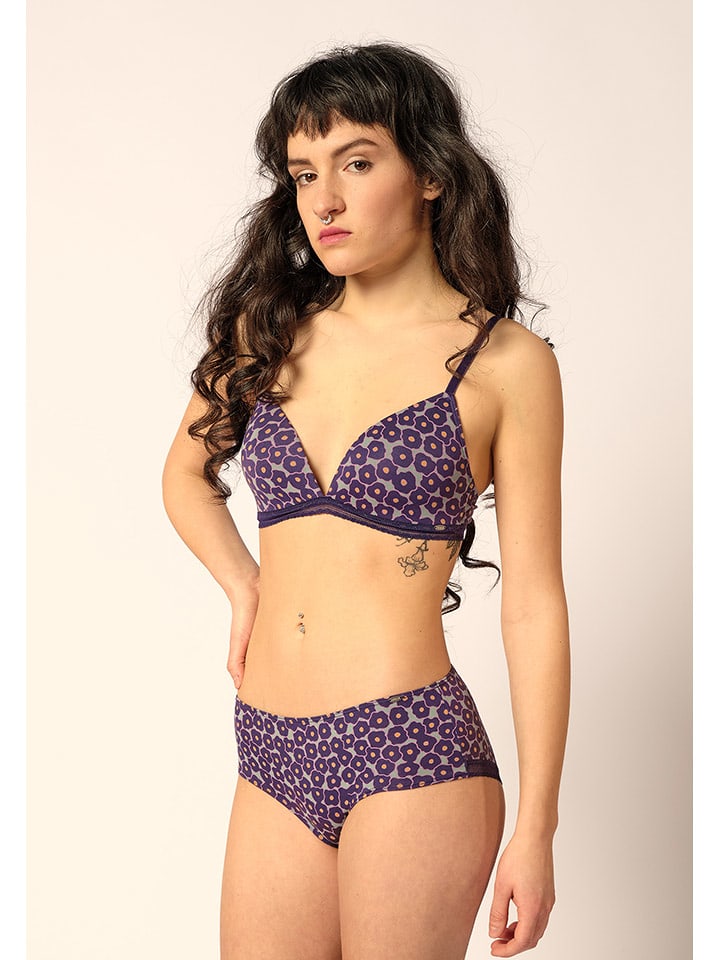 Skiny Bügelloser BH in Lila - 85C