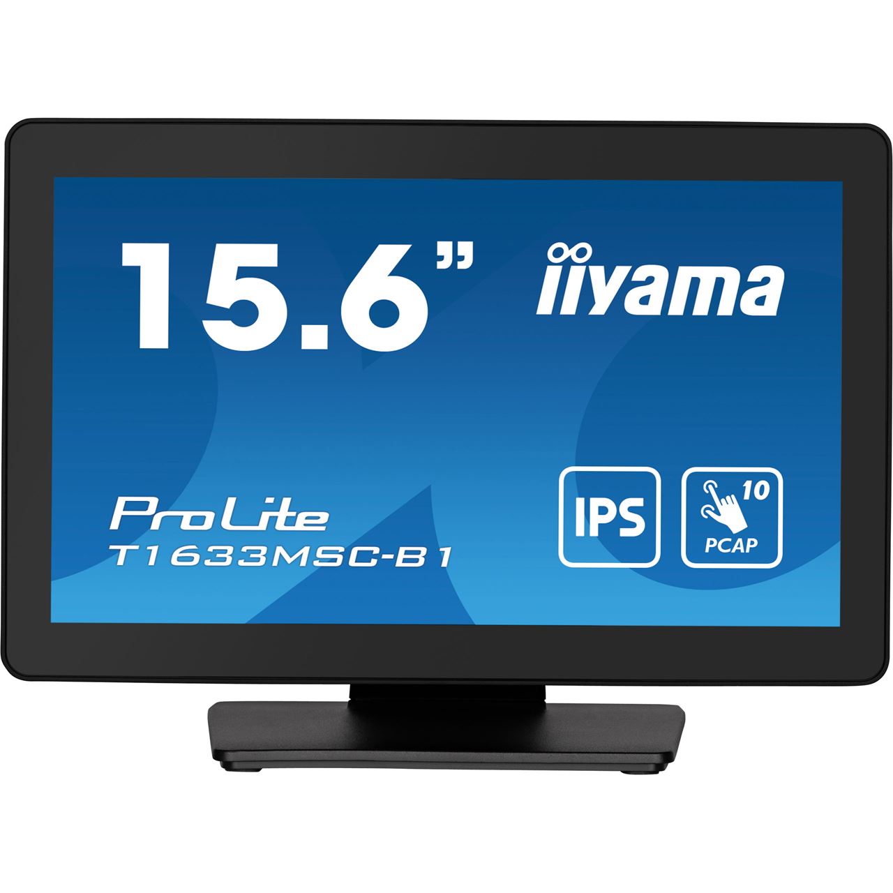 15,6" (39,62cm) iiyama ProLite T1633MSC-B1 schwarz 1920x1080 1xDisplayPort / 1xHDMI