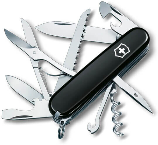 Victorinox Swiss Army Knife Huntsman Black