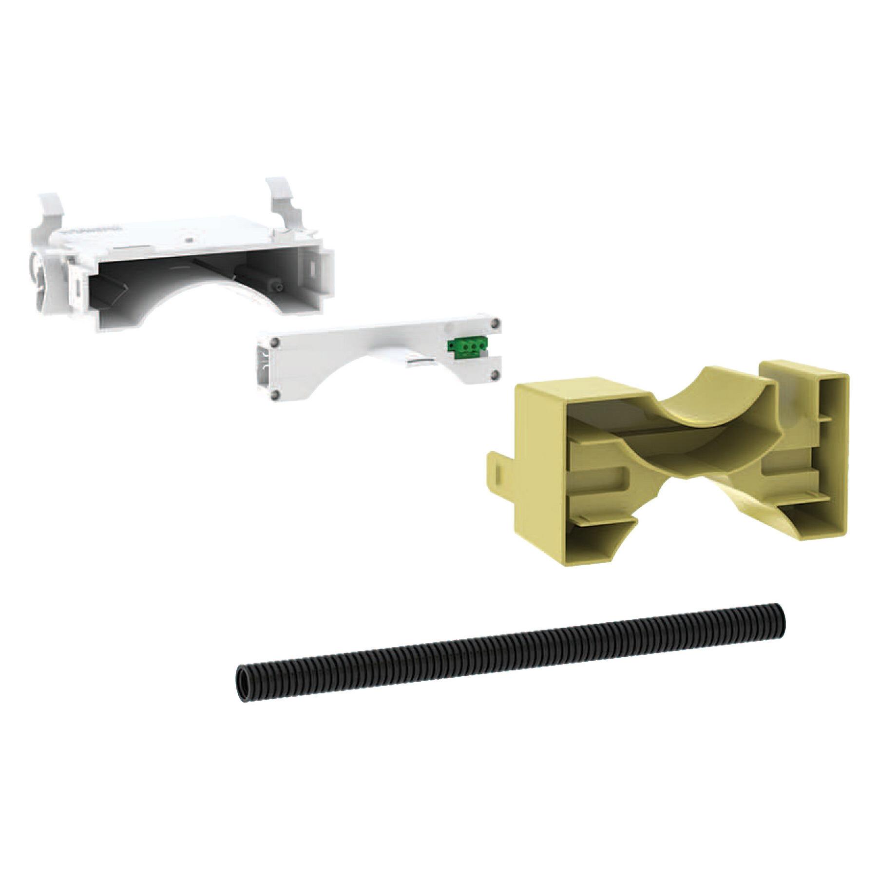 Geberit Set Power & Connect Box, avec étagère intermédiaire, avec borne de raccordement, 116.063.00.6 (116.063.00.6)