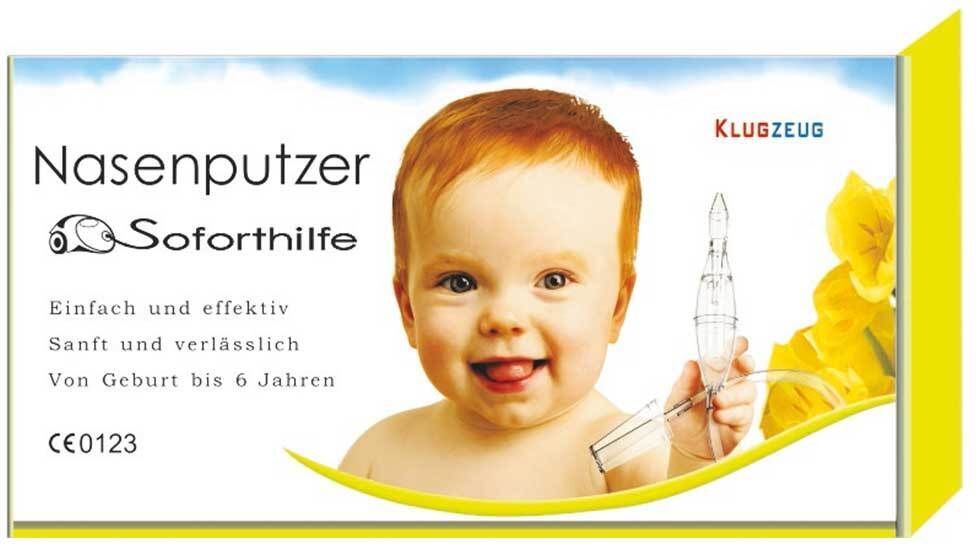 Klugzeug Nasenputzer Soforthilfe Nasensauger 1 St Sauger