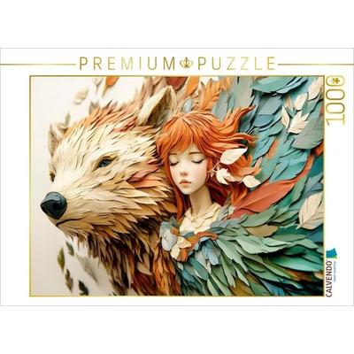 CALVENDO Puzzle Ein Motiv aus dem Kalender 'Das leise Lachen der Feen' | 1000 Teile Lege-Größe 64x48cm Foto-Puzzle für glückliche Stunden