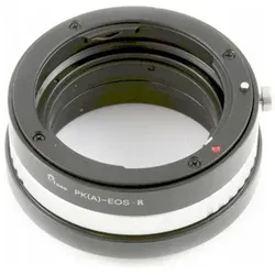 Pixco Adapter / Redukcja z CANON EOS R ( RF ) na PENTAX K, Objektivadapter, Schwarz