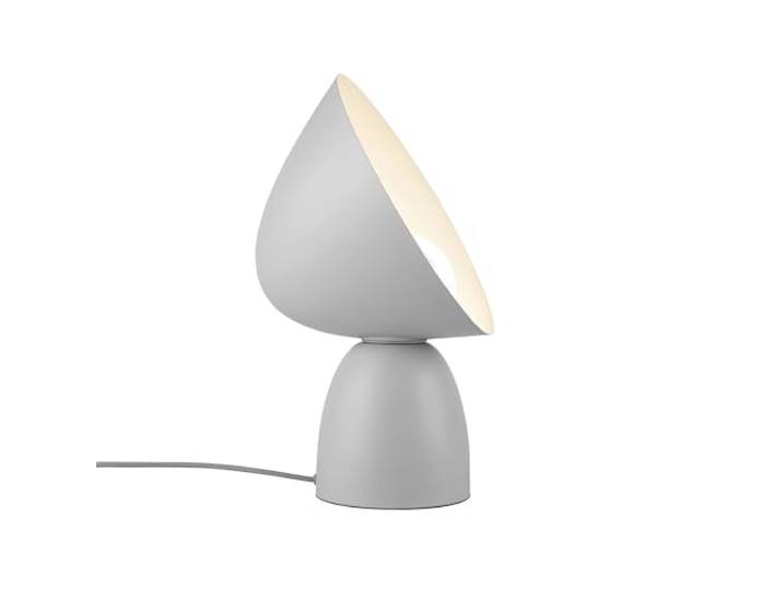 DFTP Tischlampe Hello – Grau, 42 cm, Drehbarer Schirm, E14 Fassung, Modernes Design von Charlotte Høncke, Für Direktes & Indirektes Licht
